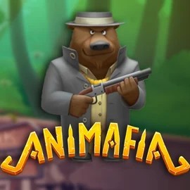 Official Slots logo: Animafia by Peter & Sons at Gambiva Casino