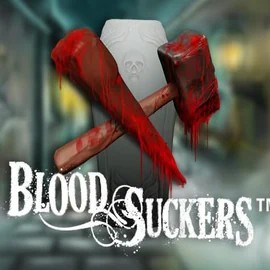 Slots logo of Blood Suckers from NetEnt at Gambiva Casino