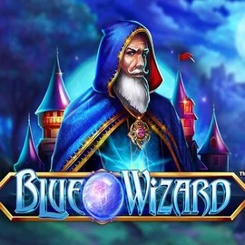 Blue Wizard slot visual from Quickspin available on casino-gambiva.org