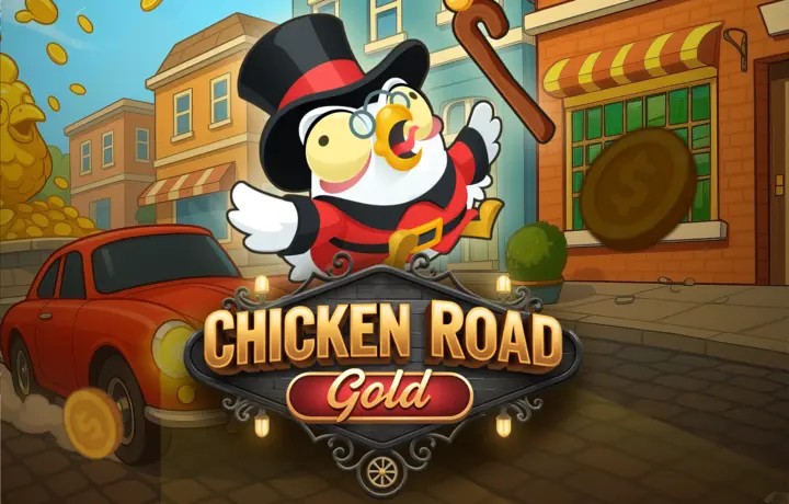 Chicken Road Gold logo by InOut Gambiva Casino
