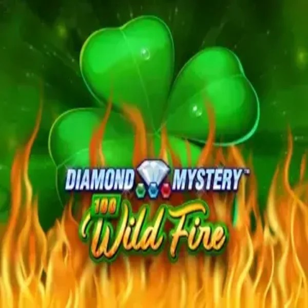 Diamond Mystery 100 Wild Fire game by Greentube – logo hosted on Gambiva Casino