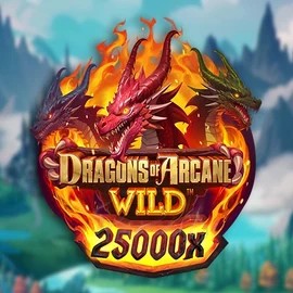 Dragons of Arcane Wild slot icon by Foxium, available at Gambiva Casino