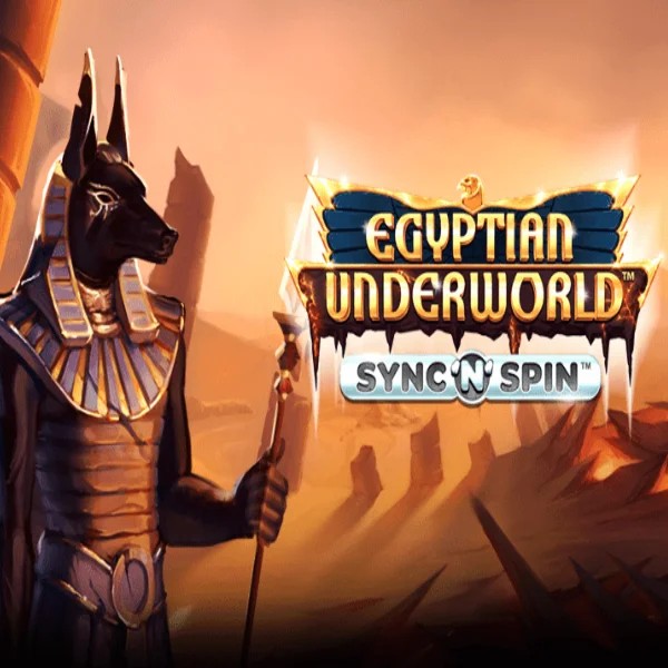 Official Slots logo: Egyptian Underworld by Greentube at Gambiva Casino