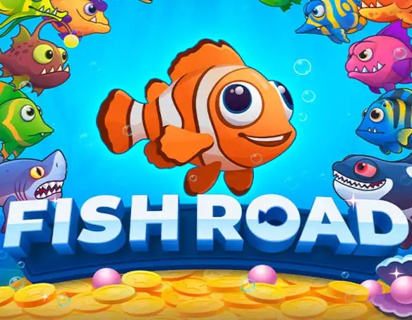 Fish Road game by InOut – logo hosted on Gambiva Casino