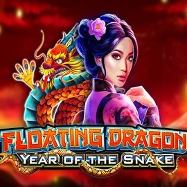 Official Slots logo: Floating Dragon Year of the Snake by Pragmatic Play at Gambiva Casino