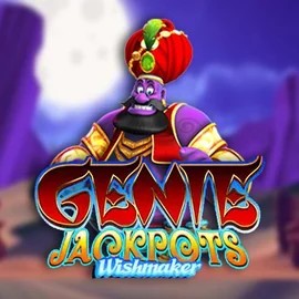 Official Jackpots logo: Genie Jackpots Wishmaker by Blueprint Gaming at Gambiva Casino