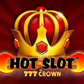 Hot Slot 777 Crown slot logo by Wazdan at Gambiva Casino