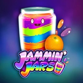 Official Slots logo: Jammin Jars by Push Gaming at Gambiva Casino