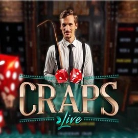 Live Casino logo of Live Craps from Evolution at Gambiva Casino