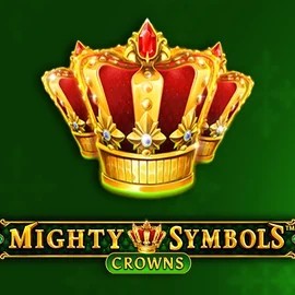 Mighty Symbols Crowns slot icon by Wazdan, available at Gambiva Casino