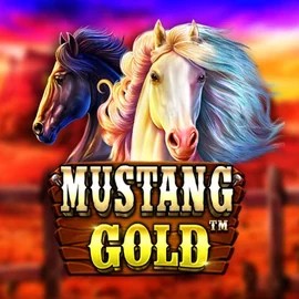 Mustang Gold logo by Pragmatic Play at Gambiva Casino
