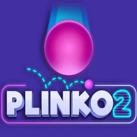 Plinko 2 slot logo by BGAMING at Gambiva Casino