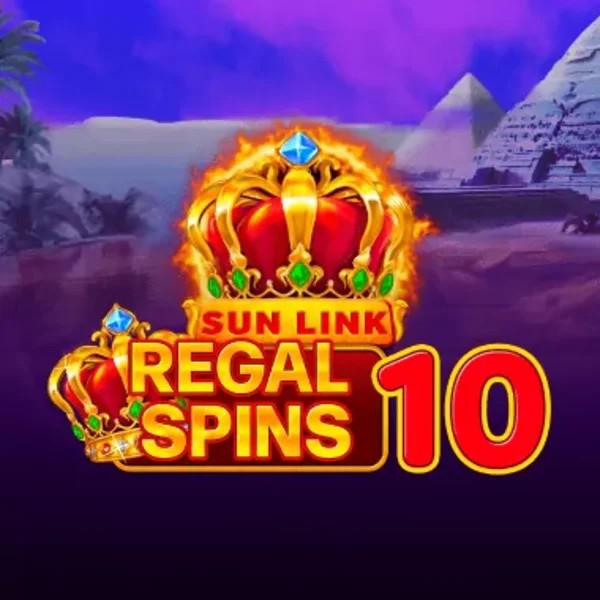 Official Slots logo: Regal Spins 10 by PatePlay at Gambiva Casino