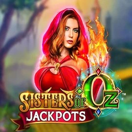 Sisters Of Oz Jackpots casino game by Triple Edge Studios – featured logo at Gambiva Casino