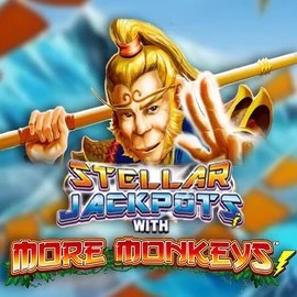 Try Stellar Jackpots with More Monkeys slot by Lightning Box Game on casino-gambiva.org – logo image