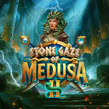 Official Slots logo: Stone Gaze of Medusa 2 by Stakelogic at Gambiva Casino