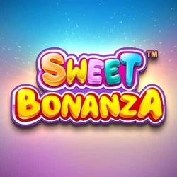 Sweet Bonanza logo – Slots by Pragmatic Play at Gambiva Casino