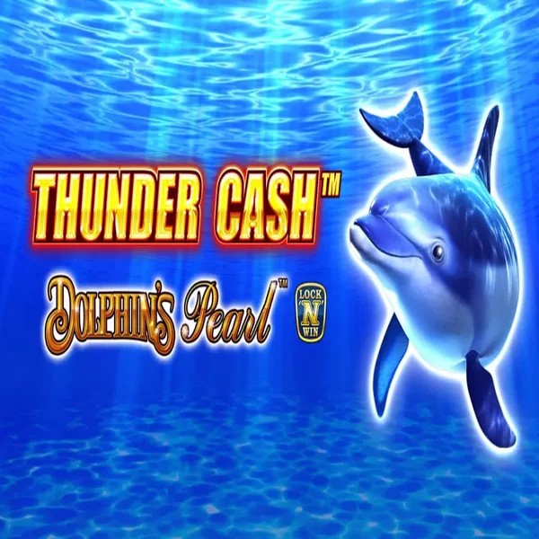 Thunder Cash Dolphins Pearl logo by Novomatic at Gambiva Casino