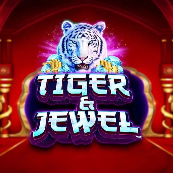Tiger and Jewel slot logo by Greentube at Gambiva Casino